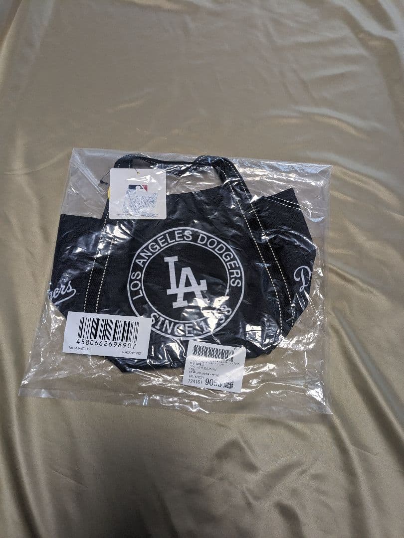 【未使用品】MLB ドジャース●ミニバルーントートバッグ●ブラック