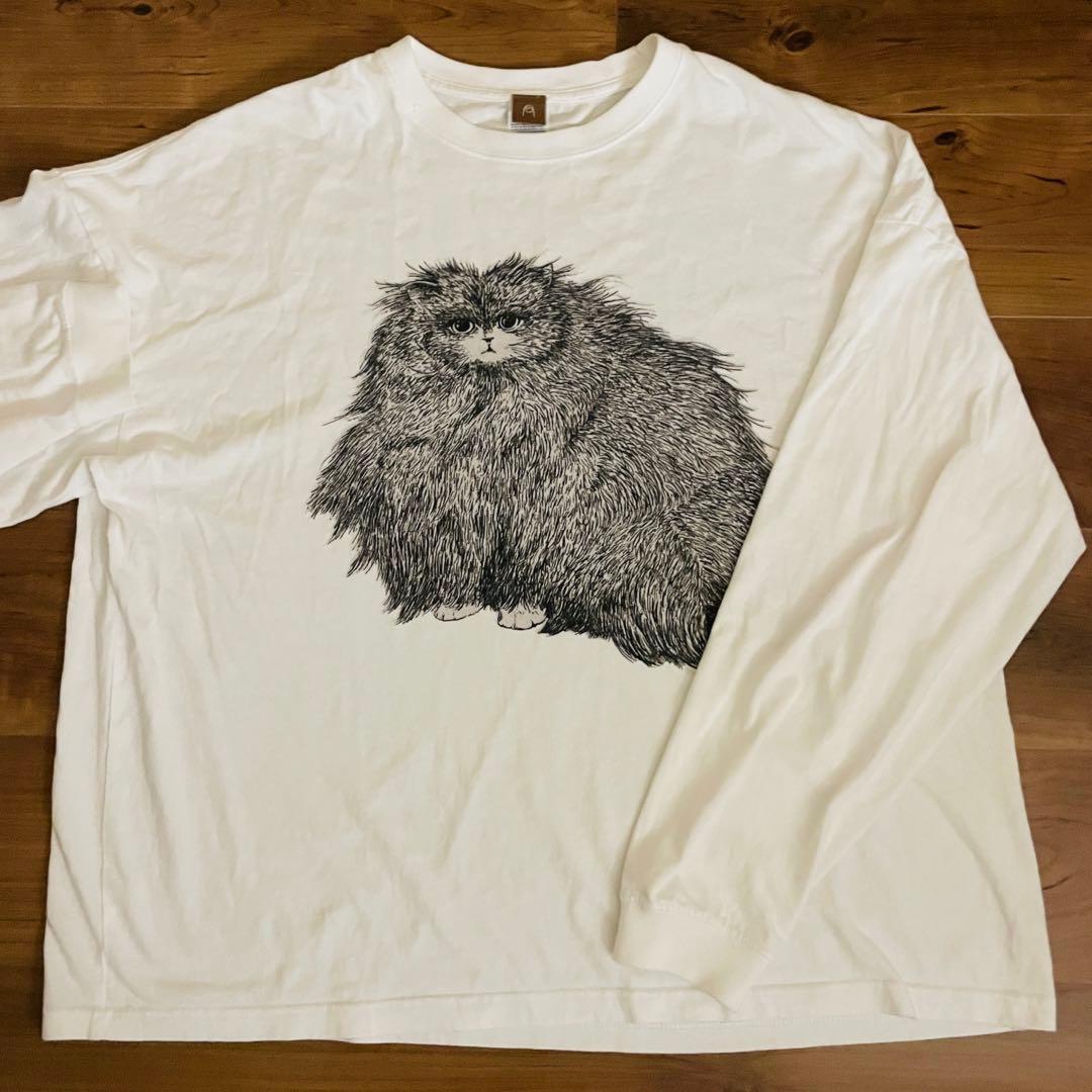 カネコアヤノ ロングTシャツ 石の糸 ひとりでに