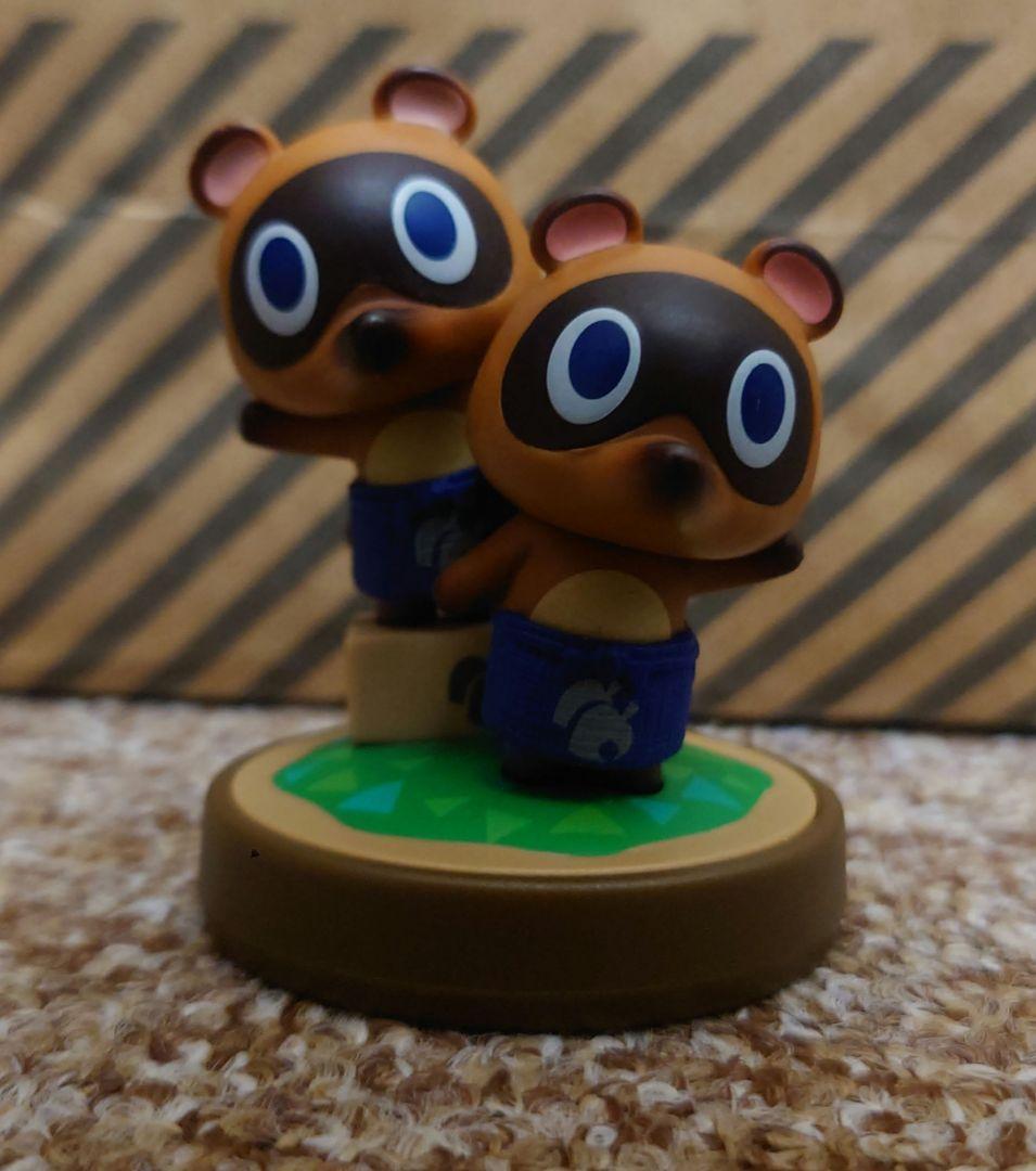 どうぶつの森 amiiboフィギュア まめきち＆つぶきち 任天堂正規品
