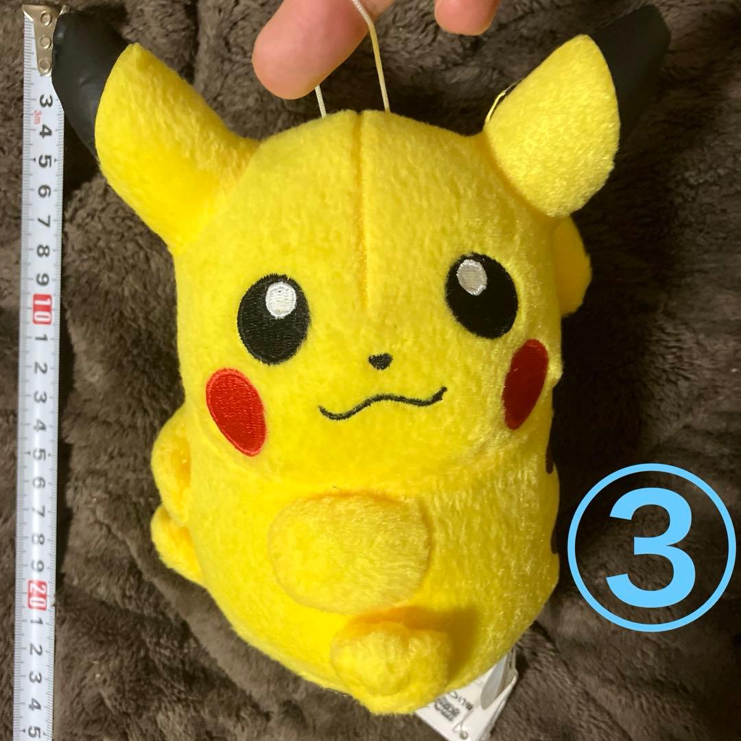 ピカチュウ 2008 ぬいぐるみ 同種4体セット ポケモン バンプレスト