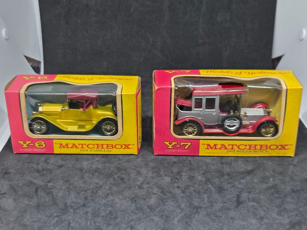 do※39 ヴィンテージ マッチボックス モデルオブイエスタイヤー ミニカ
