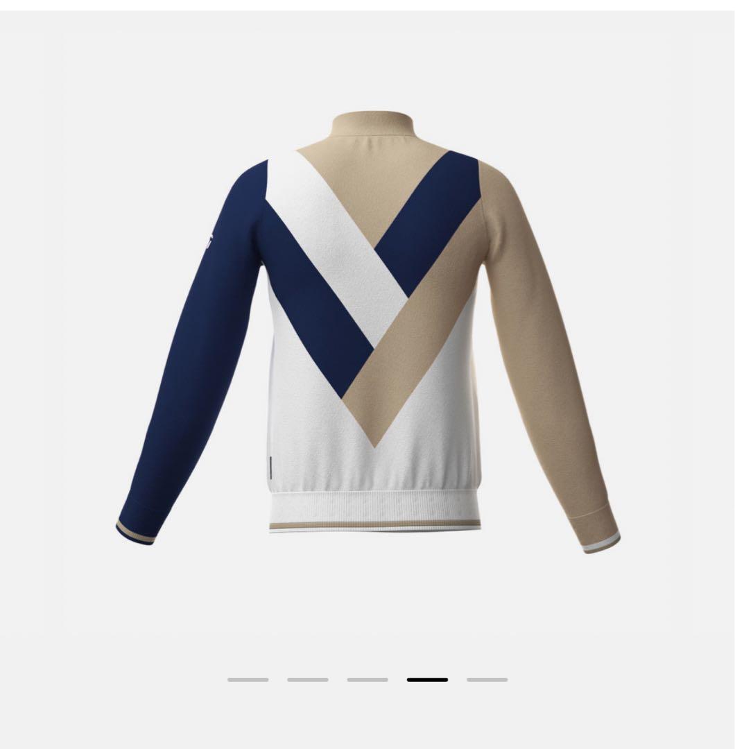 【Taylormade】カラーブロックモックセーター（未使用に近い）