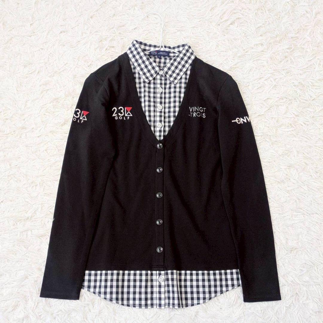 【6点まとめ売り】23区GOLFゴルフウェア ポロシャツ カットソー Ｓ〜Ｍ相当
