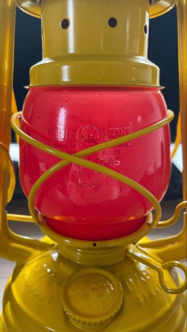 FEUERHAND フュアーハンド 276 ランタン イエロー レッド