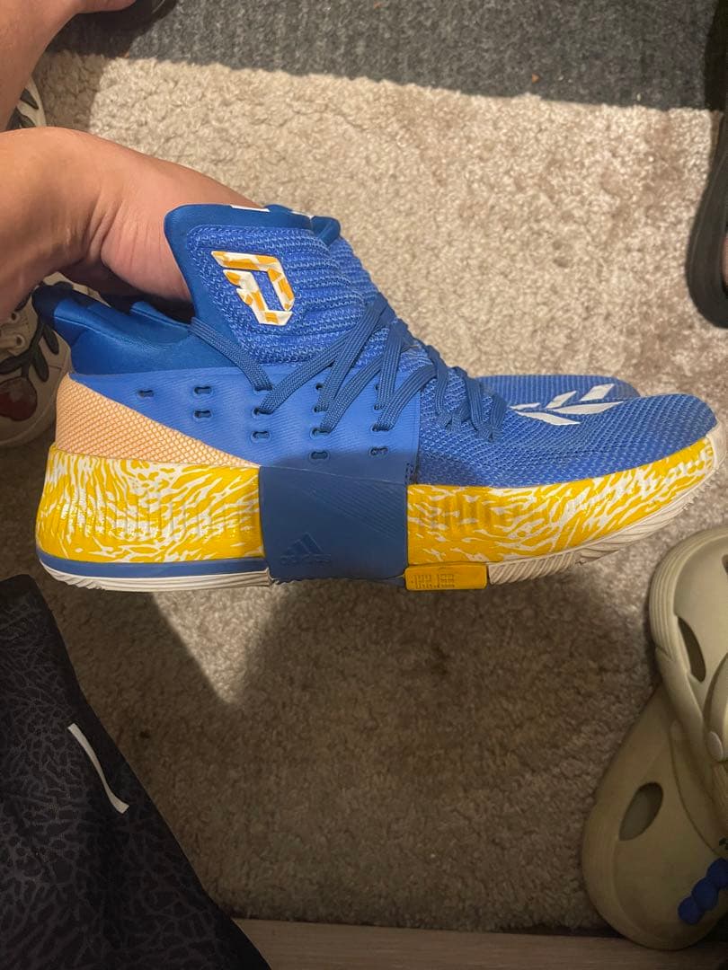 シューズ(男性用) adidas Dame Lillard 3 ucla sample 27cm