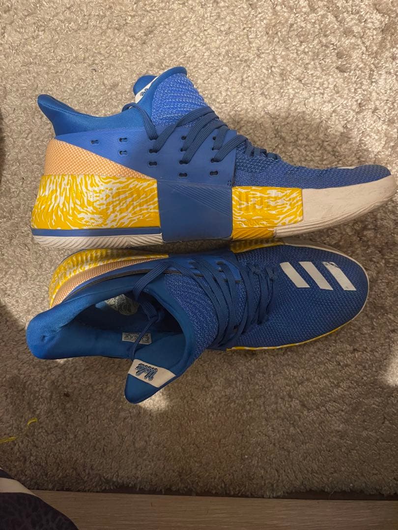 シューズ(男性用) adidas Dame Lillard 3 ucla sample 27cm