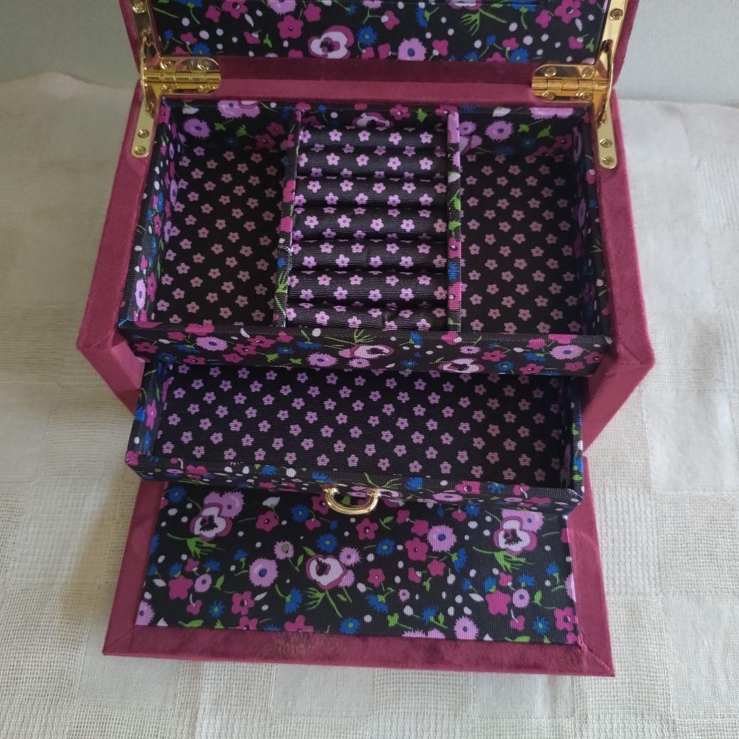 ANNA SUI　Francfranc　ジュエリーボックスS　ダークレッド
