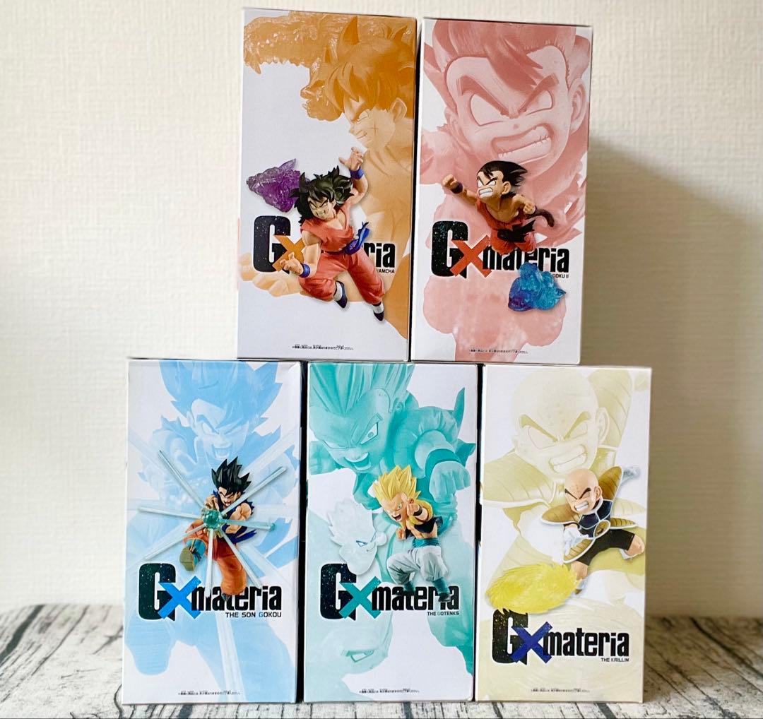ドラゴンボール　G×materia ジーマテリア　フィギュア　まとめ売り　5点
