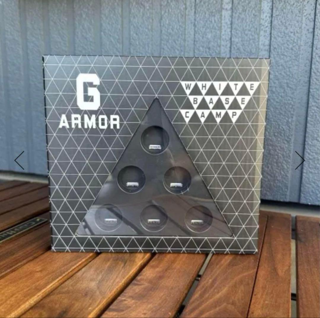 GARMOR WHITE BASE CAMP ゴールゼロ充電器　ブラック