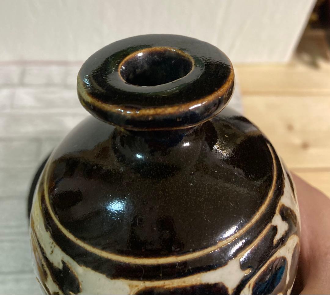 磁州窯 中国陶芸 花瓶