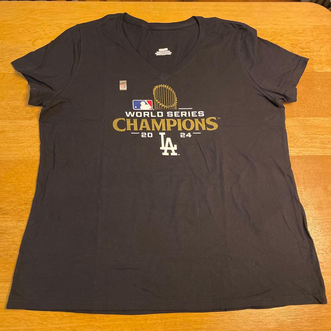 【大谷翔平】ロサンゼルスドジャース ワールドシリーズチャンピオンTシャツ2024