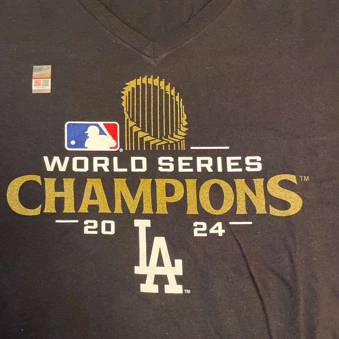 【大谷翔平】ロサンゼルスドジャース ワールドシリーズチャンピオンTシャツ2024