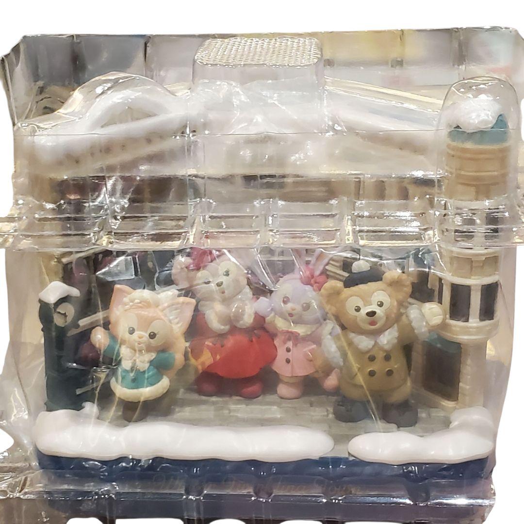 未使用 ディズニー ウィンタートウィンク リングタウン ダッフィー フィギュア