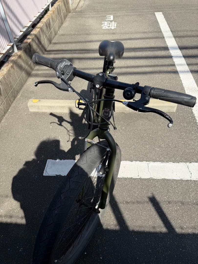 ファットバイクAVIREXのコラボモデルマウンテン引き取り限定