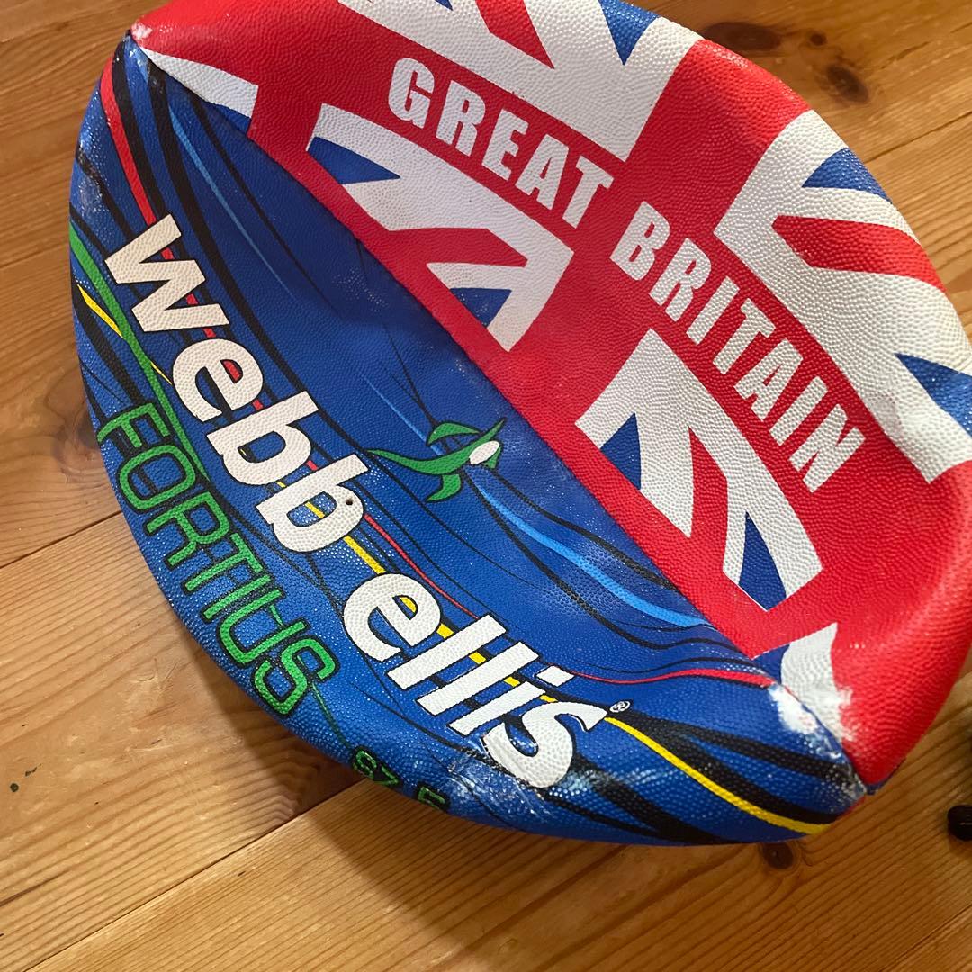 双子ラグビーボール オリンピックGREAT BRITAINグレートブリテン