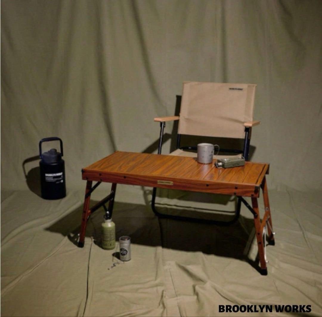 BROOKLYN WORKS 木製調 IGT規格　 アウトドアテーブル
