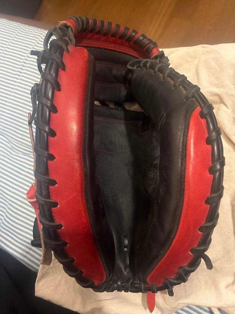 本日限定軟式キャッチャーミットハタケヤマ　PRO-M08