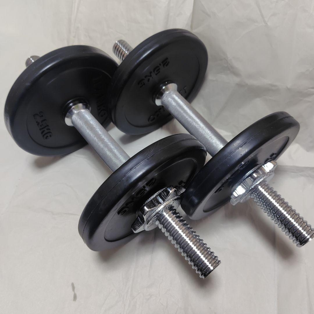 IVANKO ラバーダンベル 7.5kg×2個