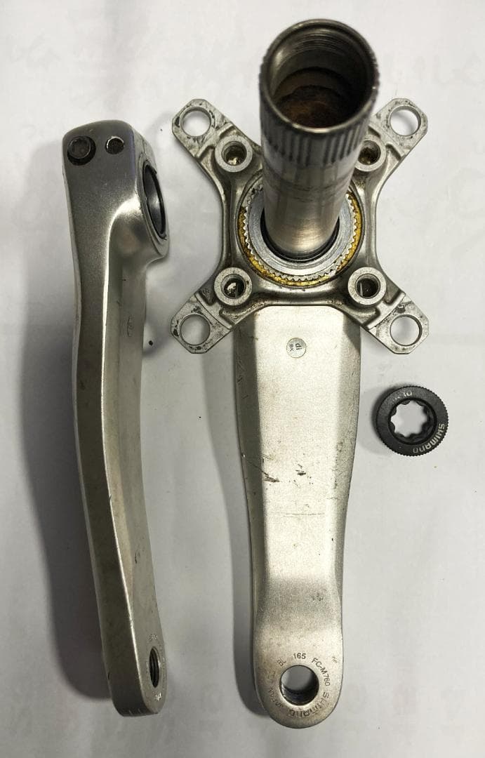 Shimano DeoreXT クランクアーム165mm