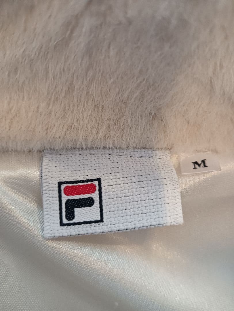 【新品・未使用】FILA VL2560 フリースジャケット ホワイト