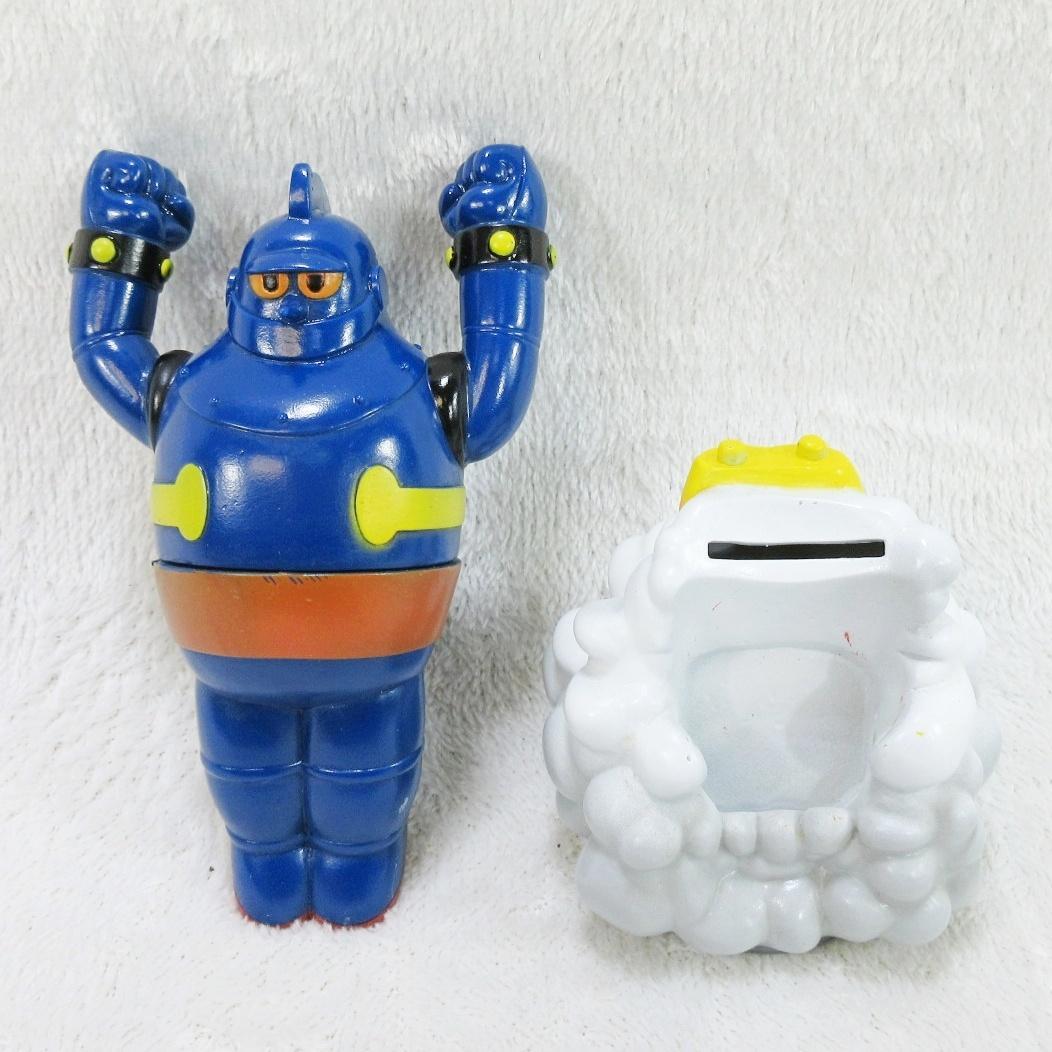 ★激レア/絶版品★ 鉄人28号 貯金箱 レトロ ソフビ 光プロ 横山光輝