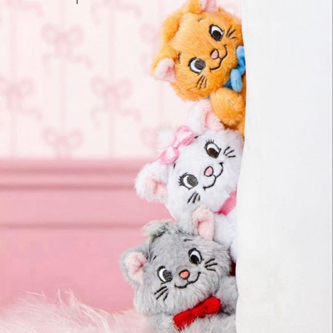 韓国 butter family おしゃれキャットマリー コラボ ぬいキー 3点