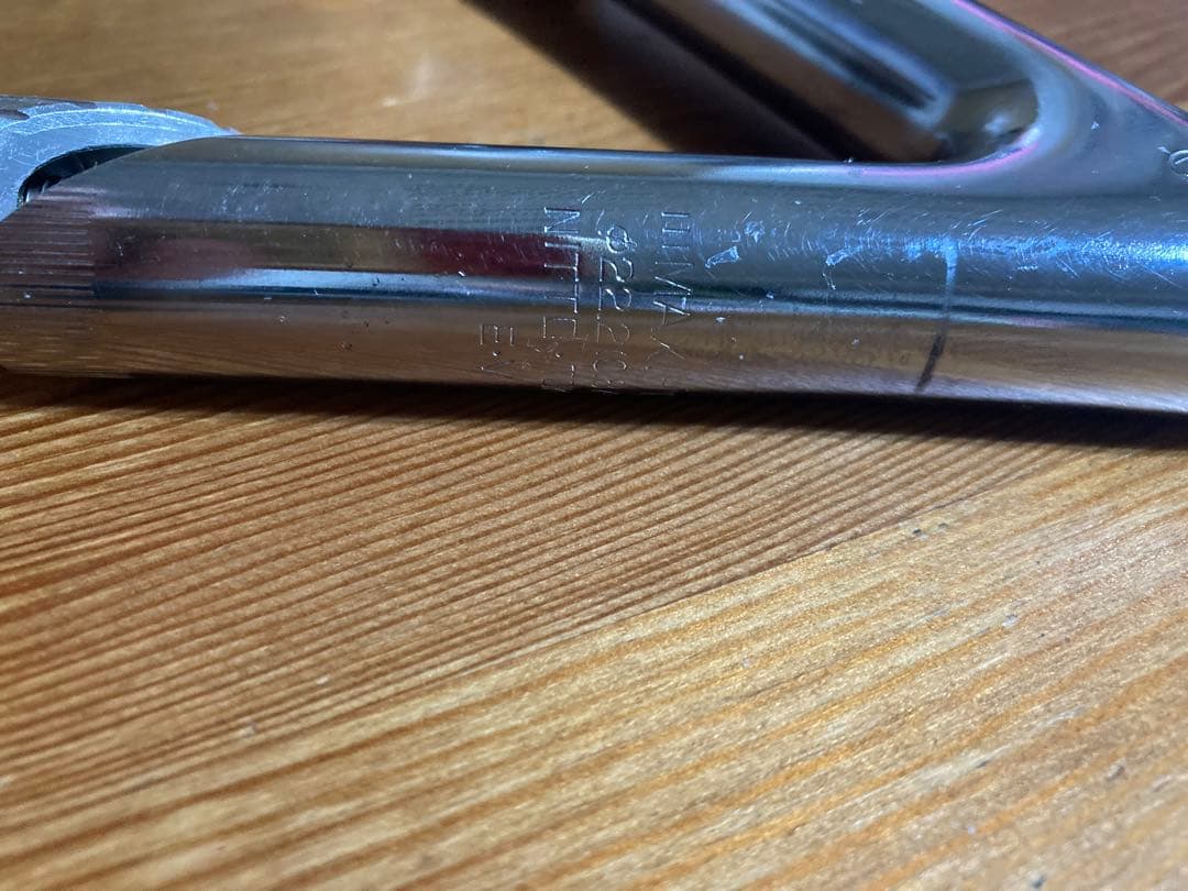 希少 ロングステム NITTO NJS 認定 140 58度 ステム 競輪 鉄