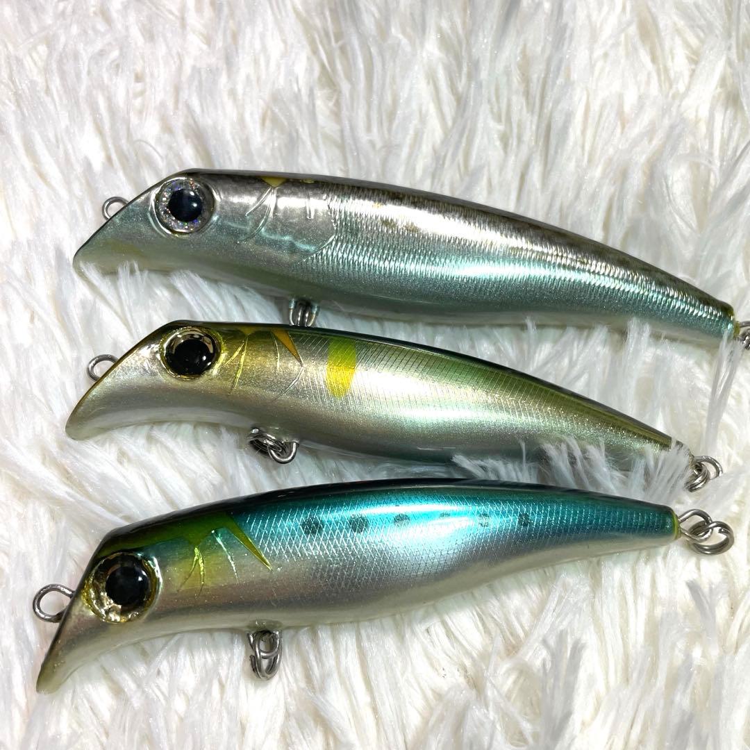 希少　美品　ミラクルワークス　ウッドルアー　セット メケメケ　ハンドメイド　釣り