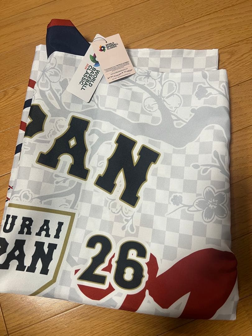 【新品】2026 WBC ハッピ　法被 ホワイト（無双）　侍ジャパン