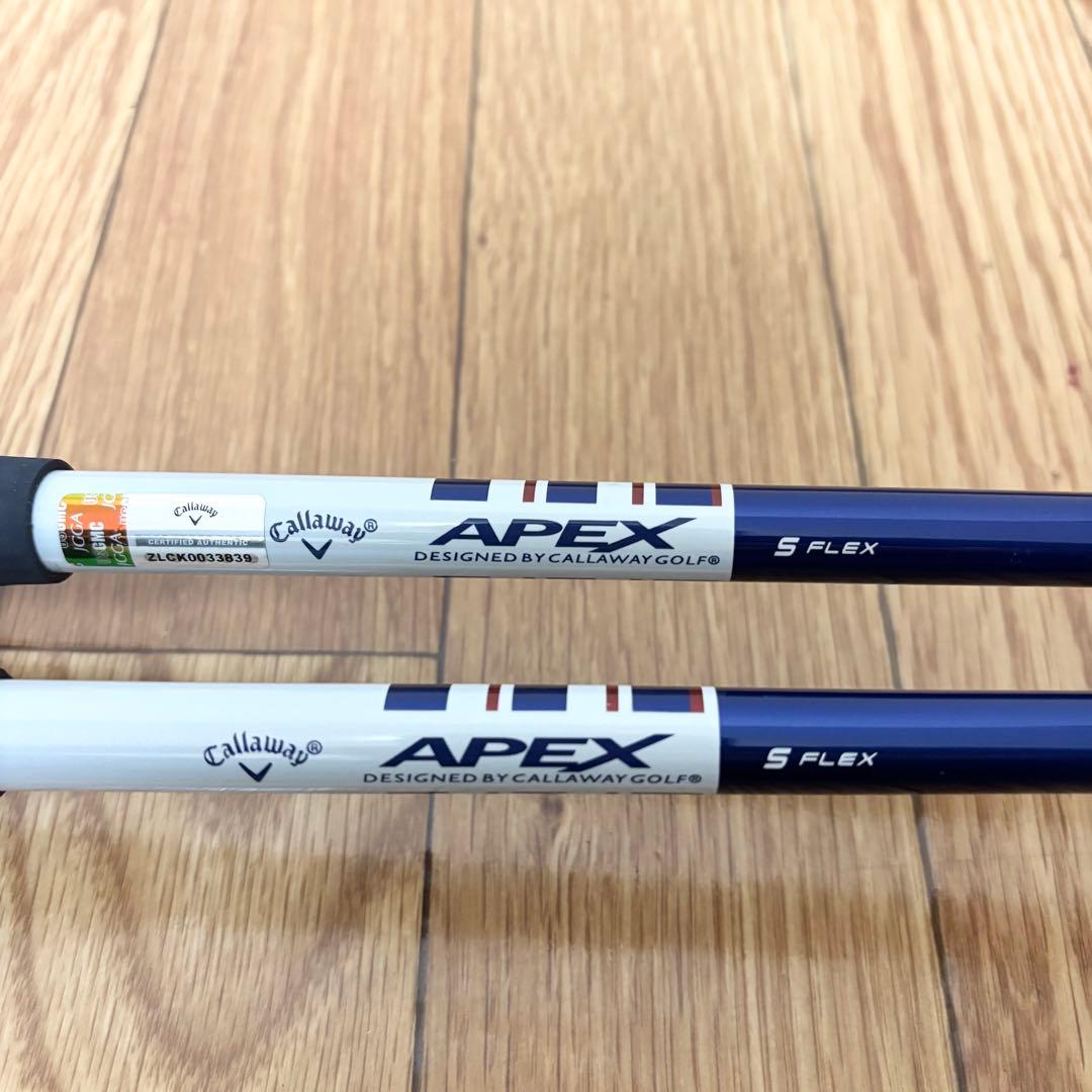 美品【レフティ】キャロウェイ APEX Forged 16 アイアン 8本 S