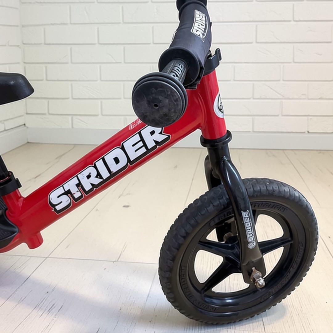 人気モデル❣️ STRIDER ストライダー 赤 バランスバイク 錆あり 動作OK