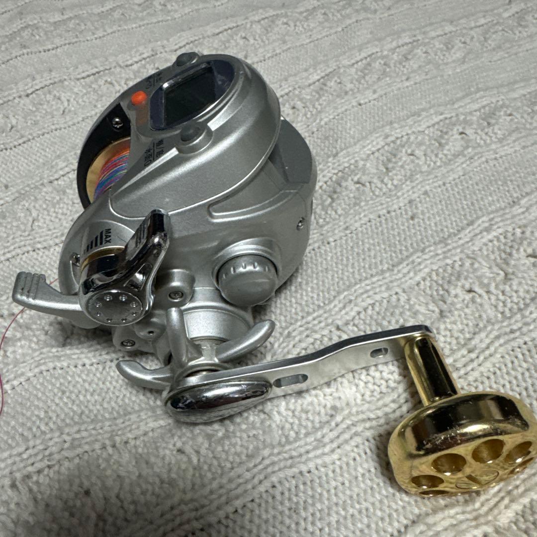 POLARIS IV500S 電動リール シルバー