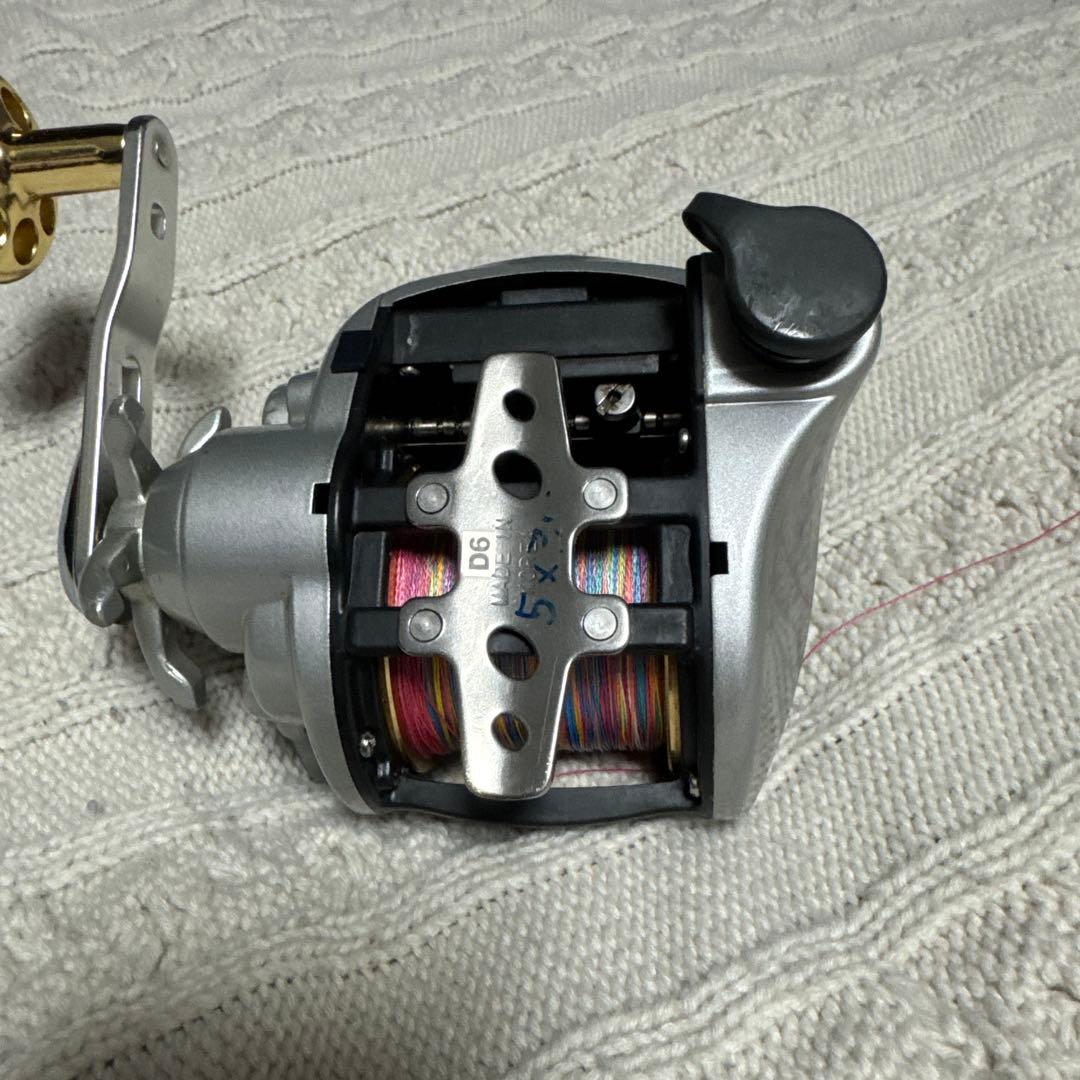 POLARIS IV500S 電動リール シルバー