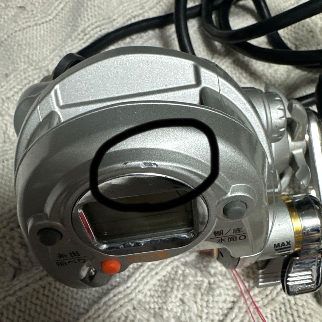 POLARIS IV500S 電動リール シルバー