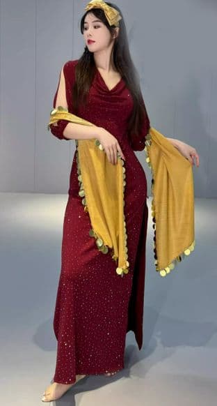 ベリーダンス衣装 サイーディサーディドレス オーダーメイドSalalah