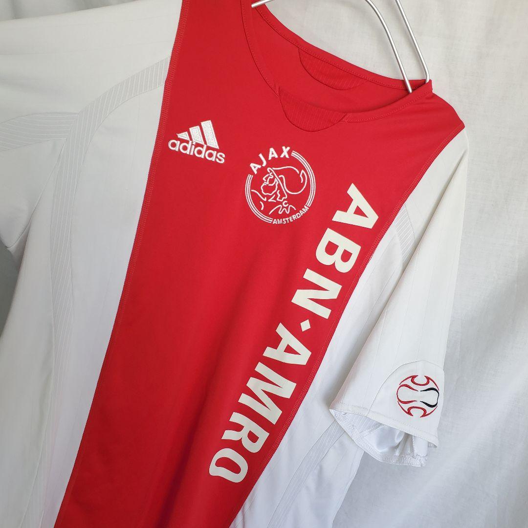 adidas アヤックス 06/07 ホーム ユニフォーム オランダ 赤白