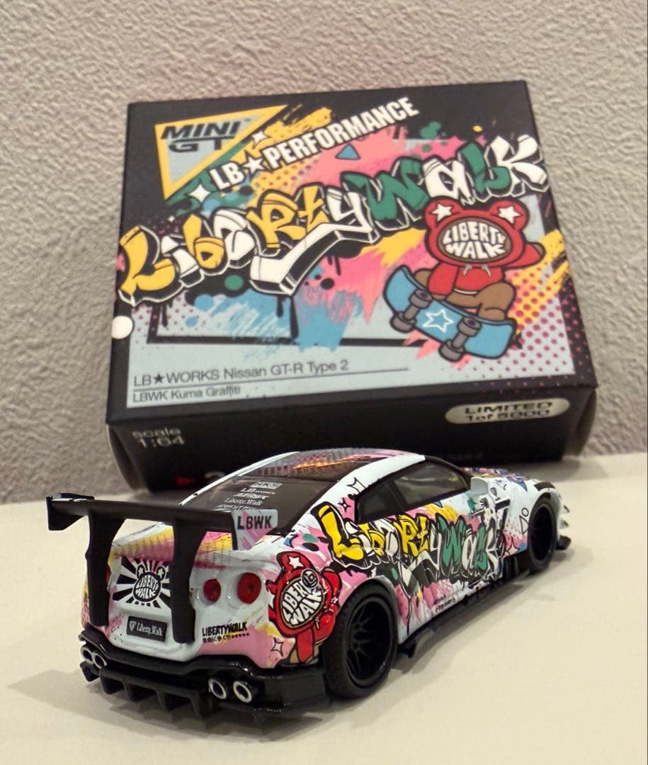 MINI GT 244 LB★works GTR TYPE2 kuma