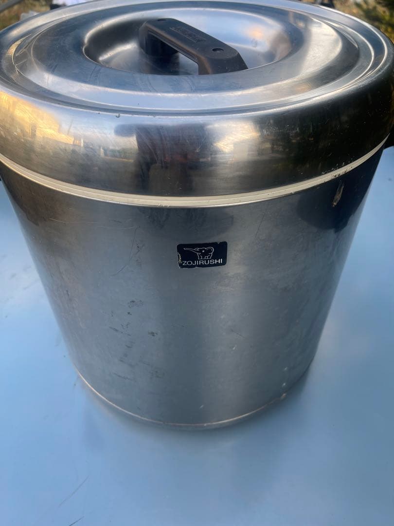 電源不要　4升　象印　ご飯保温器　保温ジャー