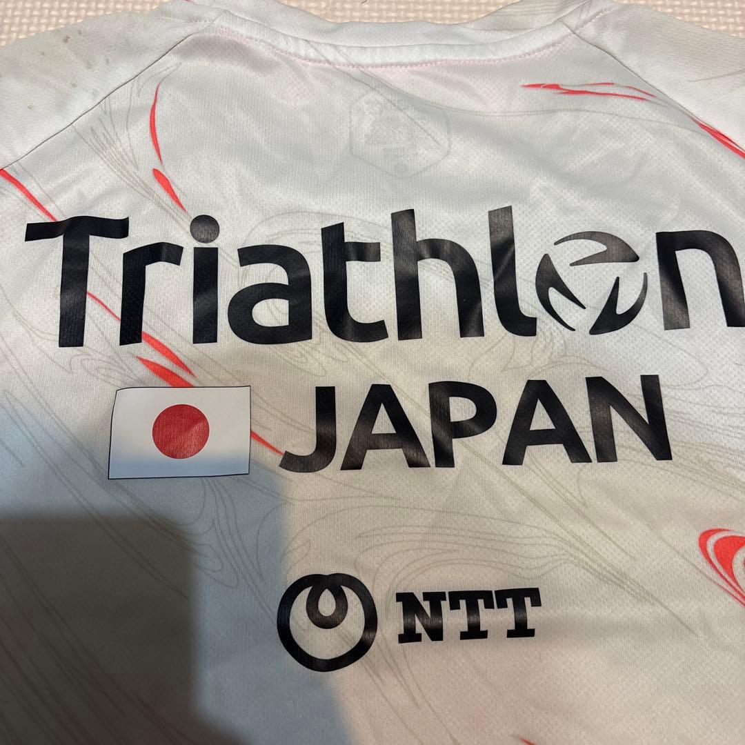 【レア】　トライアスロン　日本代表　M 選手支給　シャツASICS