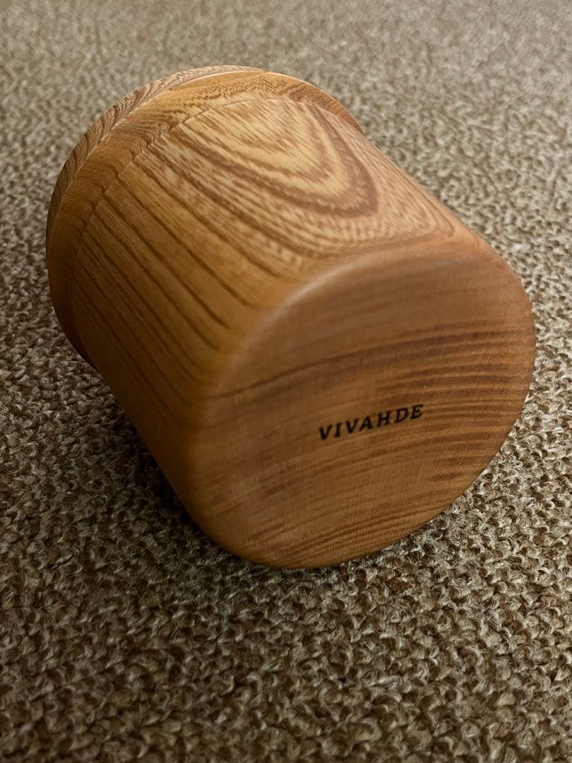 未使用新品 VIVAHDE 山のうつわCUP ナチュラル