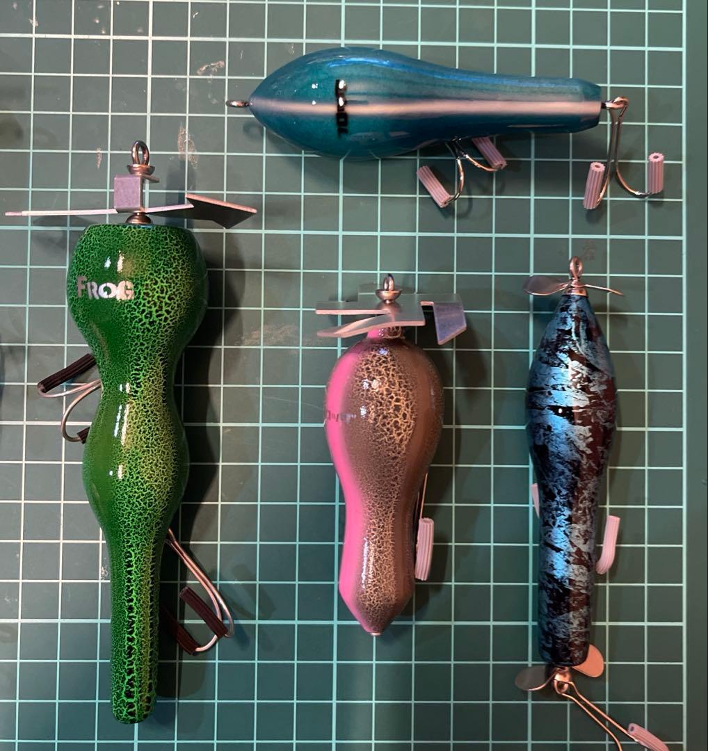 FROG PRODUCTSトップウォーター ルアー 7個セット