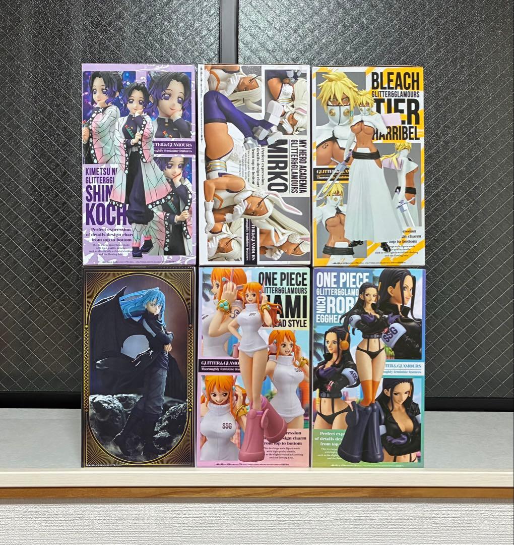 【 人気アニメフィギュア 6種6体セット 】 まとめ売り@_!@_!