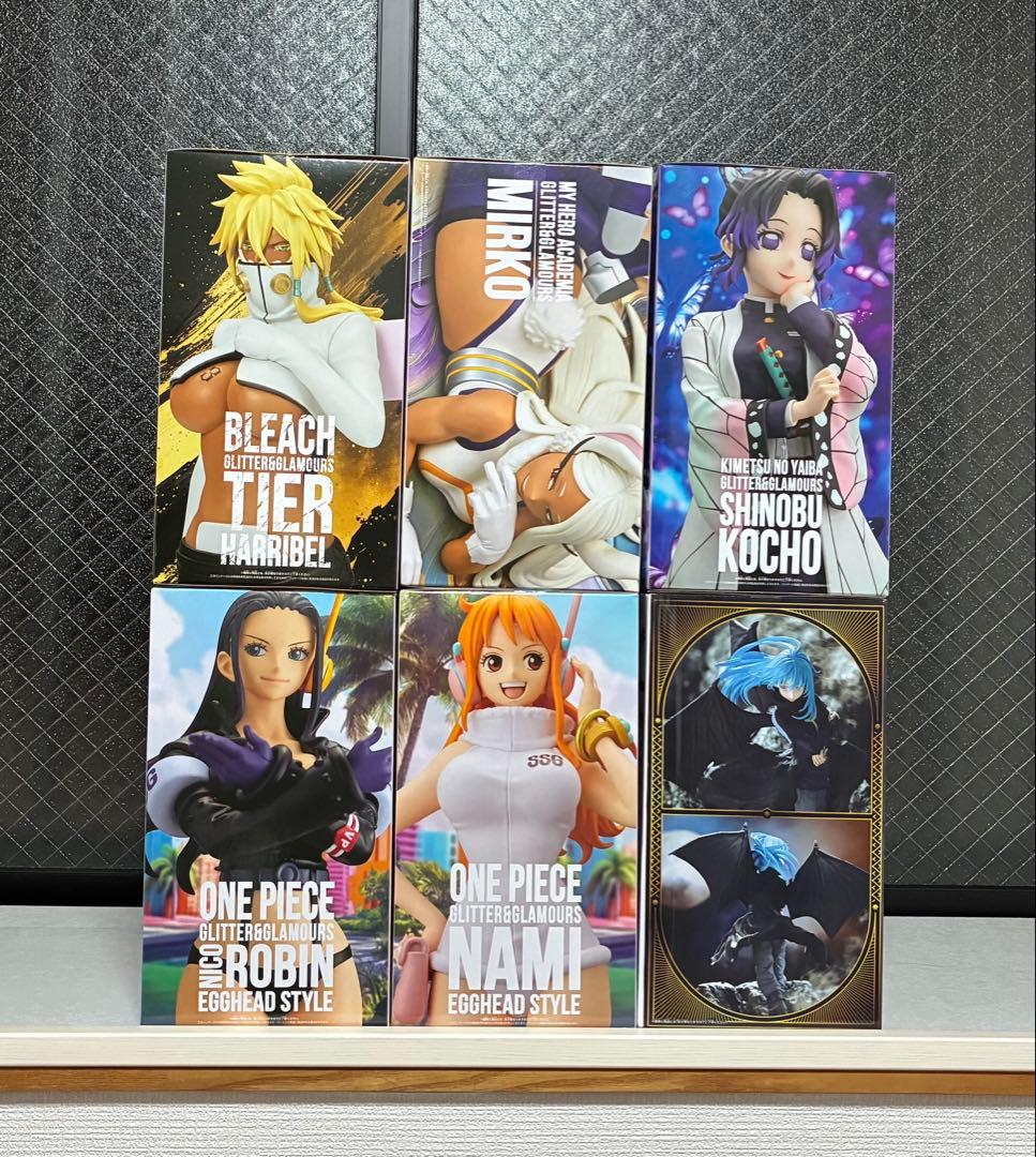 【 人気アニメフィギュア 6種6体セット 】 まとめ売り@_!@_!