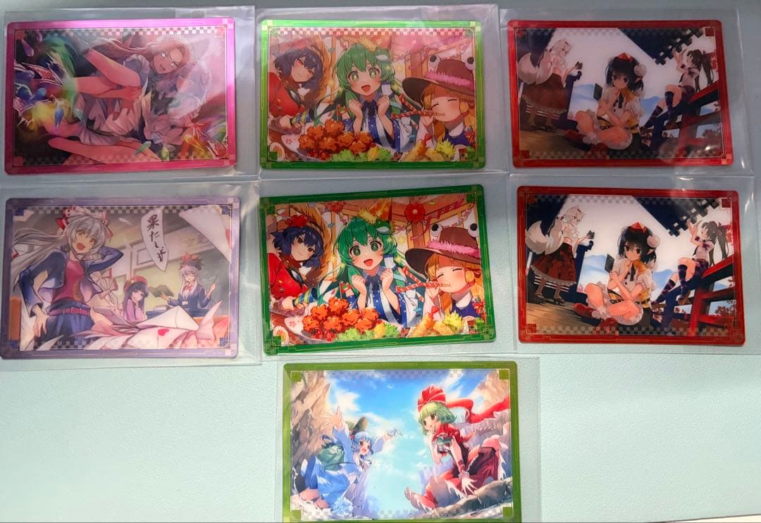 【激レア青霊夢有り‼️】東方LOST WORD(ロストワード)ウエハース1&2 ‼︎