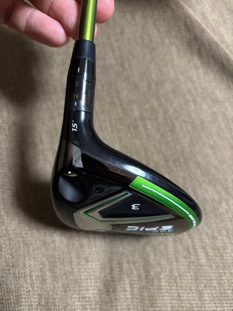 Callaway GBBEpic エピック　3W5Wセット　USモデル　調整機能