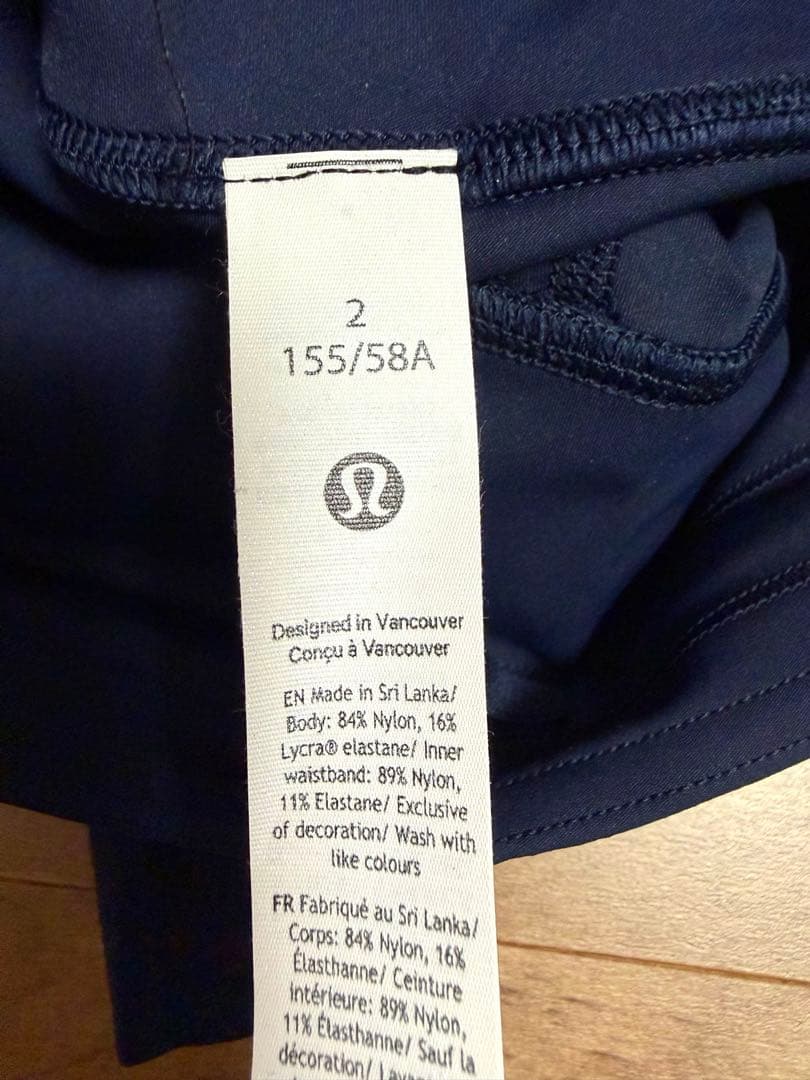 新品未使用♪ lululemon ハイライズショーツ 6インチ