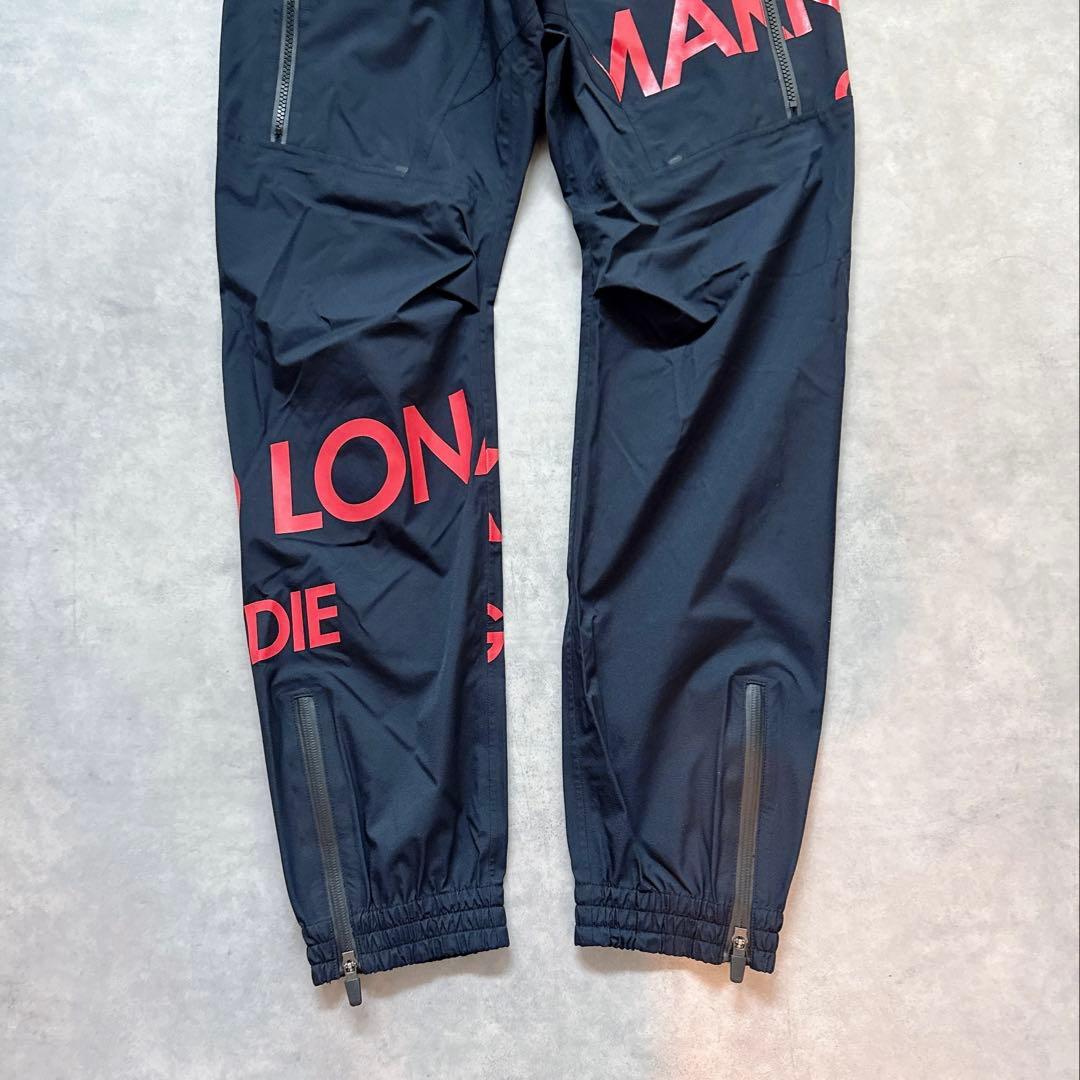 美品 ★ MARK&LONA セットアップ レインウェア パーカー パンツ 黒