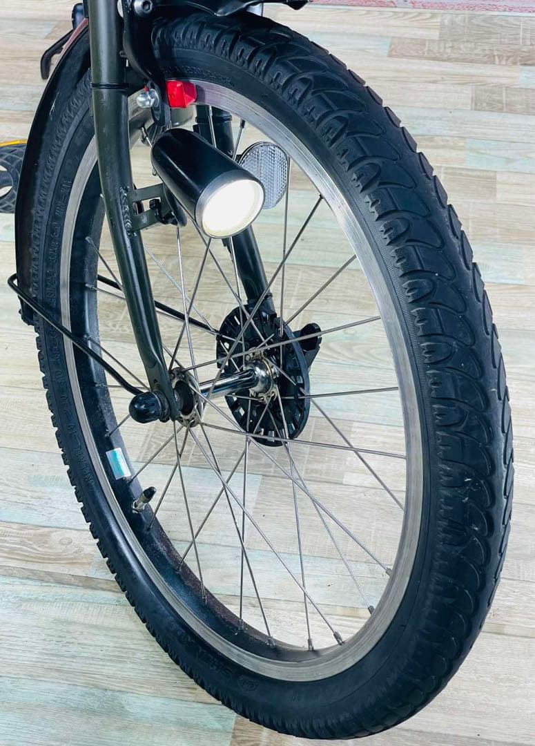 K2301 電動自転車ヤマハ子供乗せ 20インチ グリーン 8.9Ah