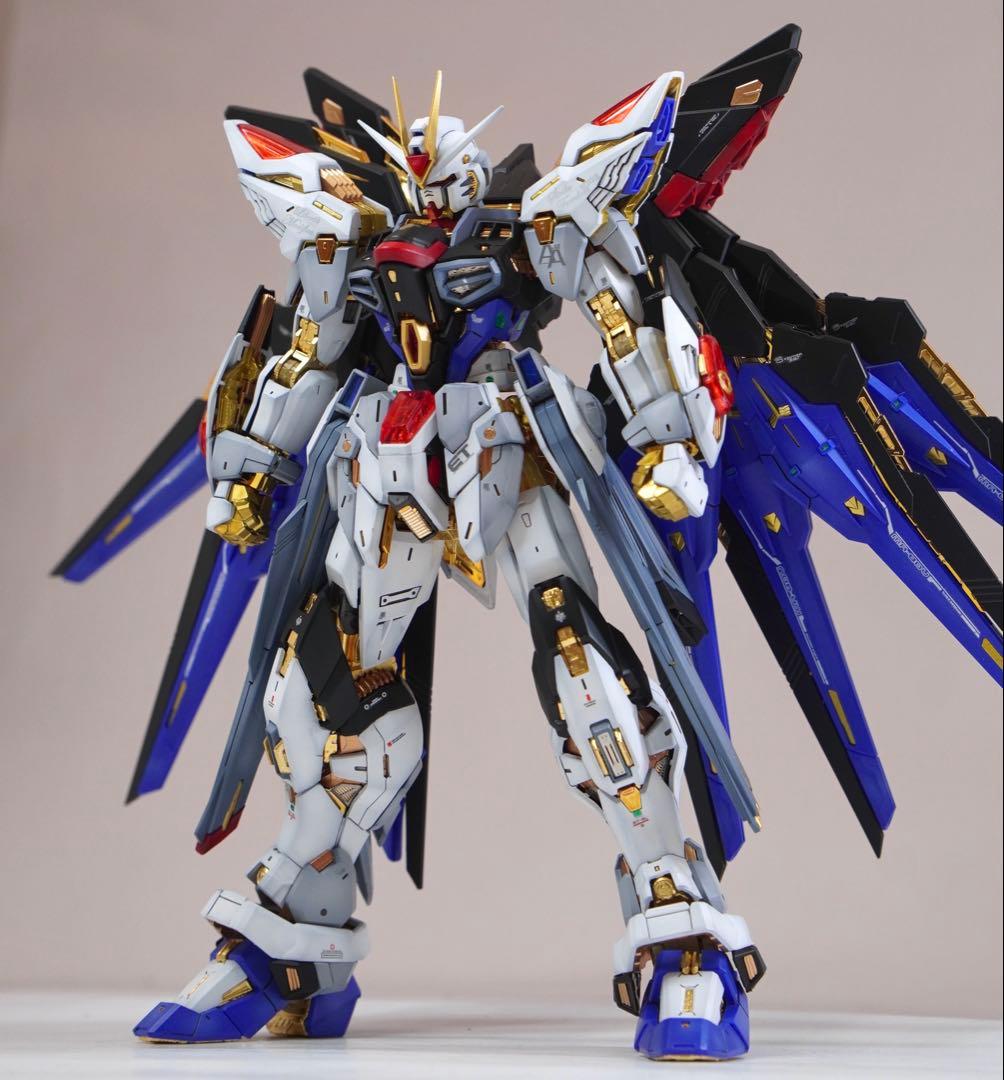 MGEX ストライクフリーダムガンダム　塗装完成品　ダイキャストフレーム