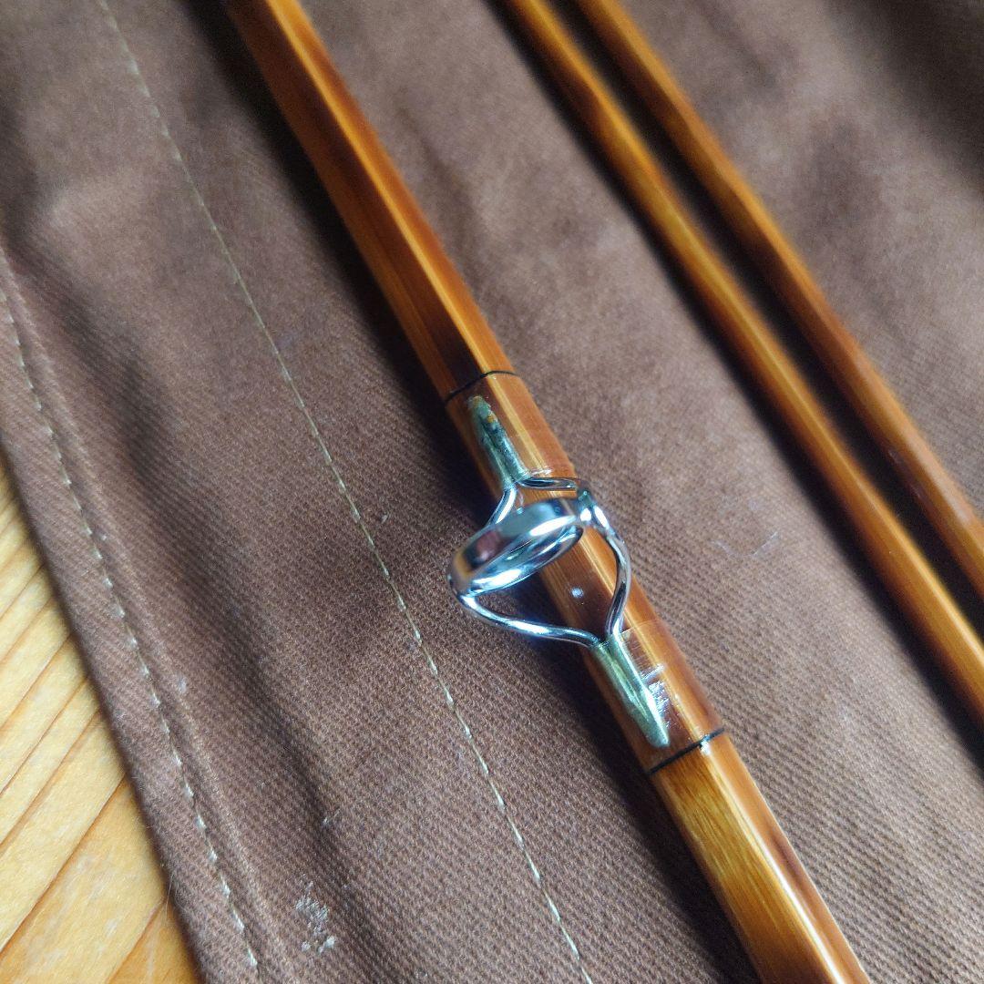 トラウトマン バンブーロッド五角 8.8ft #8/9 3pc 2Top 美品！